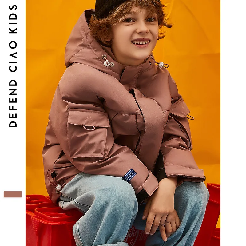 

80% down duck jacket 2019 winter children's clothing children's boy thicken warm wear big teenage boy long coat 8 10 12 14 years