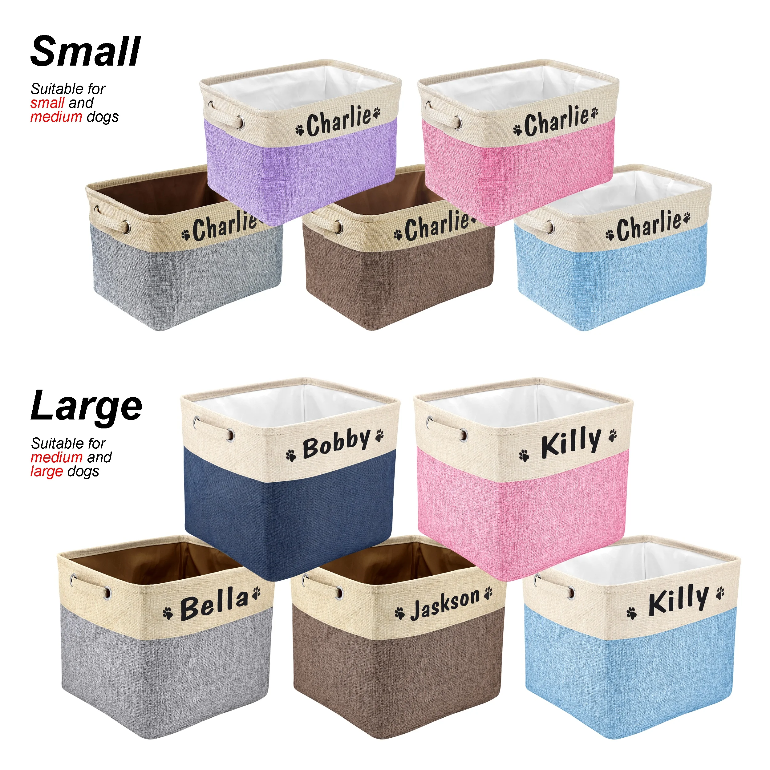 Clothes and Toy Storage Box Dog - PeticaDeals
