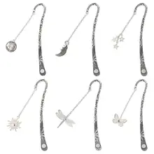 Светится в темноте светящаяся книга маркер креативная Закладка с бабочкой этикетка школьные канцелярские принадлежности M17F