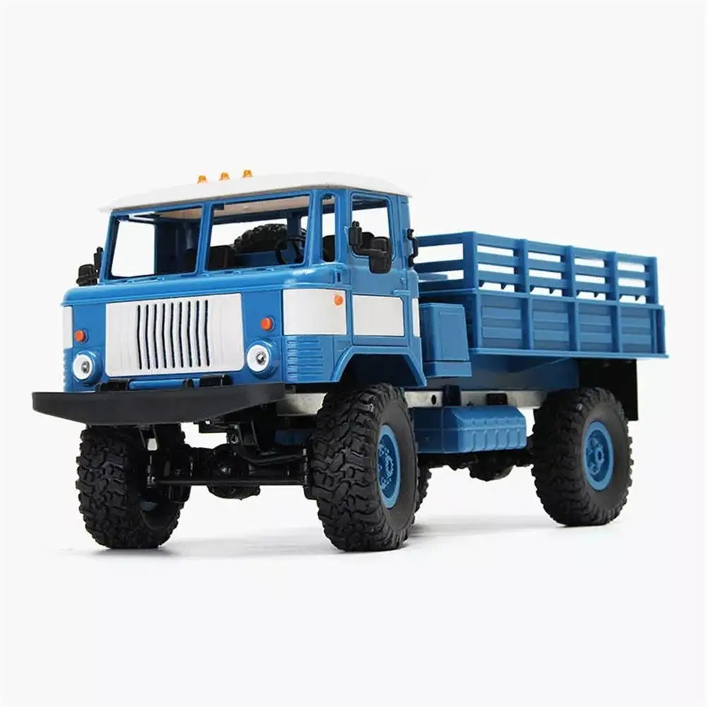 WPL B-24 1/16 комплект RTR 4WD RC игрушка 2,4 ГГц управление игрушечные машинки RC багги высокоскоростные грузовики внедорожные Грузовики Игрушки для детей - Цвет: blue NO