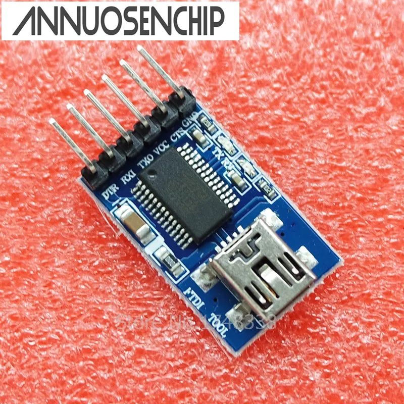 Модуль последовательного адаптера 3 В 5 FT232RL FT232 FTDI USB в TTL для мини-порта Arduino |