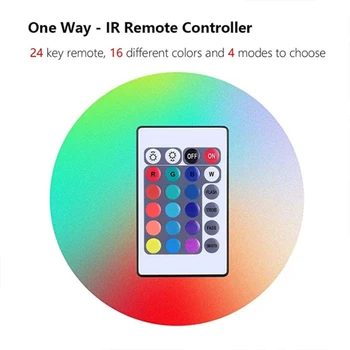 

ABS acrylic 3D LED night light, black bracket with power adapter, USB cable and remote control for birthday or Christmas gifts