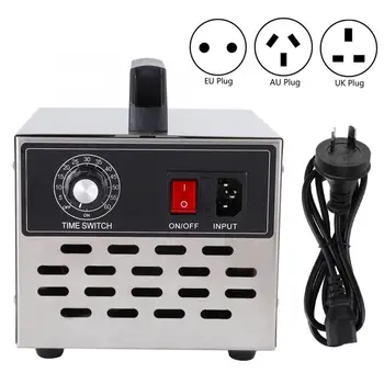 

20g Timing Switch Stainless Steel Household Ozone Generator Machine Air Purifier Ozonizer Ozone Generator Home Desinfection