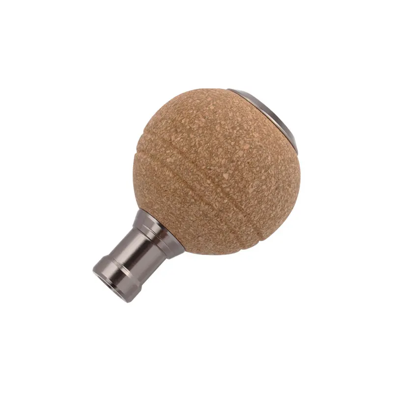1pc Fishing Reel Handle Knob DIY Wood Cork Handle Knobs Replacement Parts  for Baitcast/Daiwa/Spinning