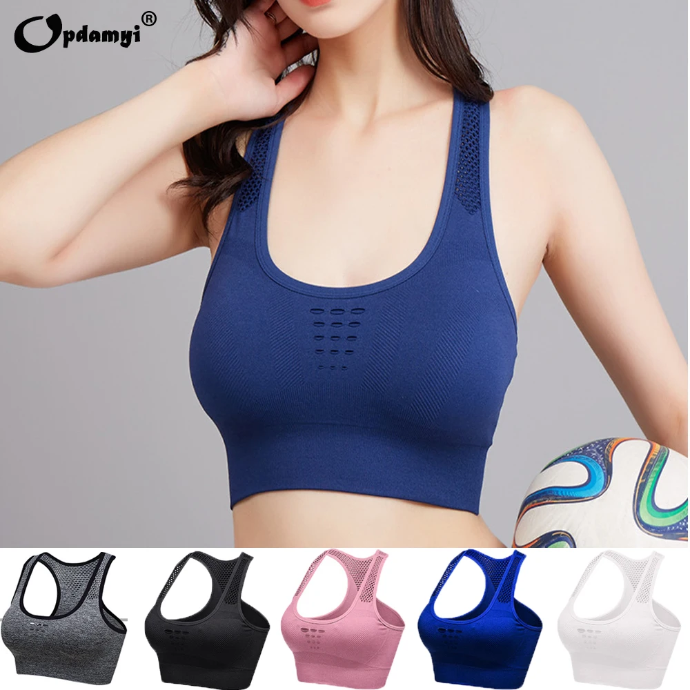 Women Fitness Sports Bras Shockproof Seamless Underwear Gym Profession  Workout Running Sportswear Girl Yoga Sport Bra White XL - AliExpress