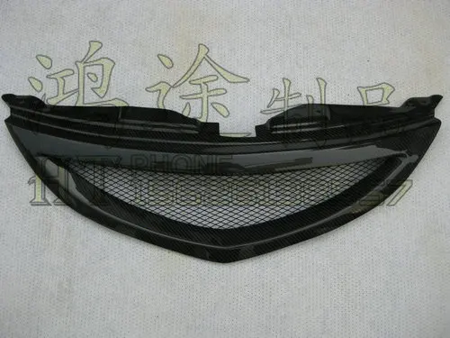 Передняя Автомобильная решетка из углеродного волокна для mazda 6 Racing Grills Griller