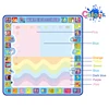 Coolplay Magic Water Drawing Mat Coloring Doodle Mat with Magic Pens Montessori Toys Painting Board Educational Toys for Kids 5