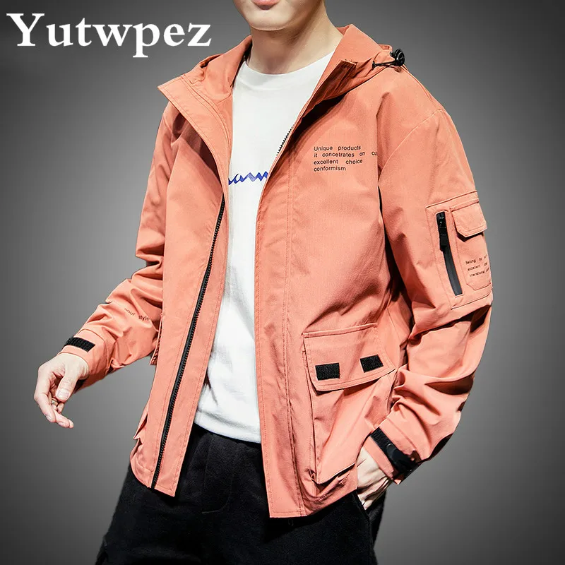Men Jacket Baseball Clothing Casual Tracksuit Solid Bomber Spring Autumn Regular
