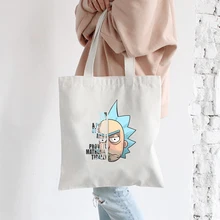 Милая Повседневная сумка на плечо с принтом персонажа аниме, Большая вместительная сумка для покупок, Женская сумочка, простая сумка-посылка Kawaii