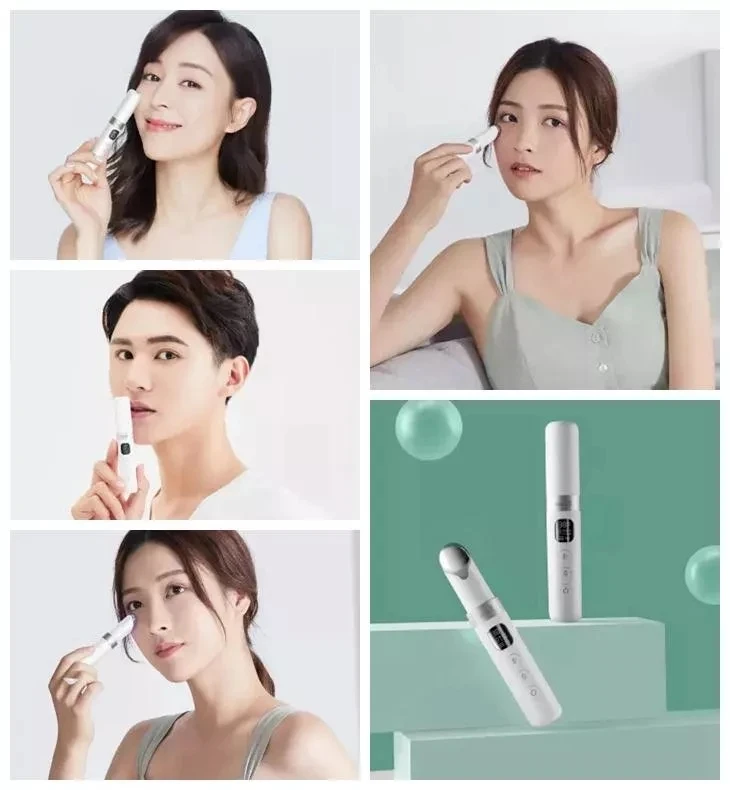 Xiaomi WéllSkins массажер для глаз палочка с ЖК-дисплеем Массажер для красоты глаз палка с подогревом Магнитная Вибрация против морщин Уход за глазами