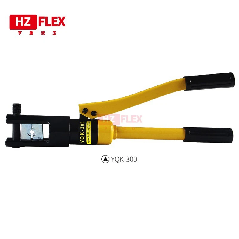 Hydraulic clamp crimping pliers manual integral crimping tools copper and aluminum terminal crimp genuine china integral manual gear puller 30 ton hydraulic bearing puller tools