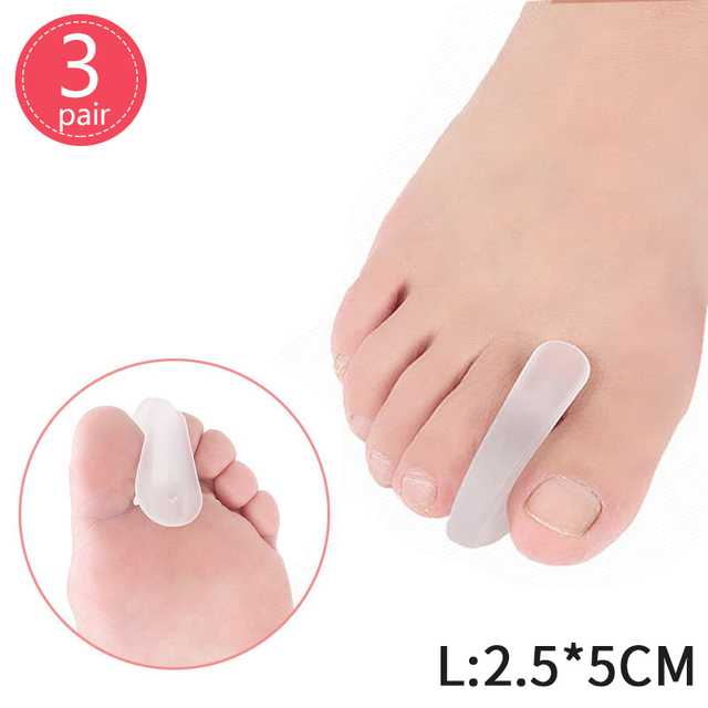 Hallux Valgus Corrector Orthotics Orthopedic Adjuster Toe Separators Finger Toe Straightener Correction Pad Foot Care