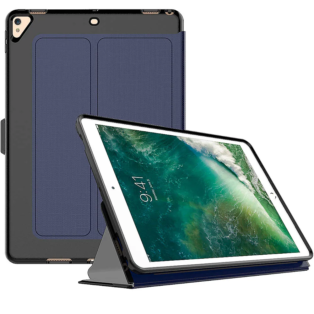 Для iPad Pro 10,5 чехол бизнес Сетка шаблон флип холст резиновый авто сна/Пробуждение защитный Смарт чехол для iPad Air 3 10,5
