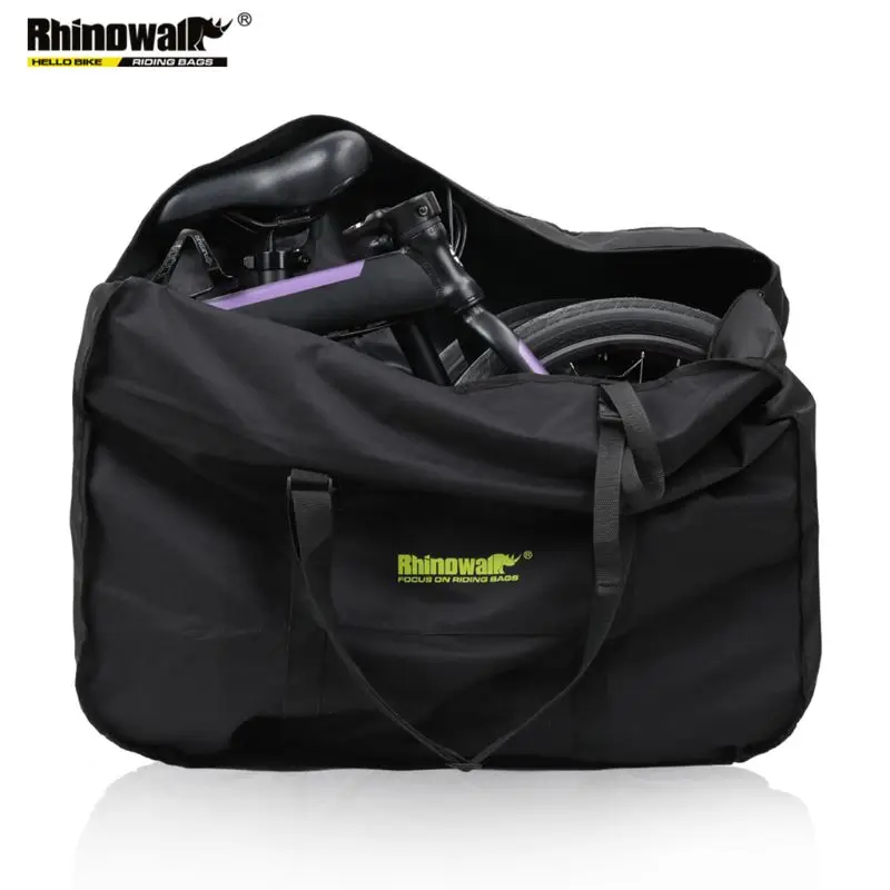 Rhinowalk-16 20 접이식 자전거 운반 가방, 휴대용 자전거 운반 가방, 자전거 운송 케이스, 바이시클 액세서리