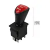 Forward-Stop-Back DPDT 6Pin Latching Slide Rocker Switch AC 250V 16A AC 125V 20A KCD4-604-6P Car Switch Accessories ► Photo 2/6