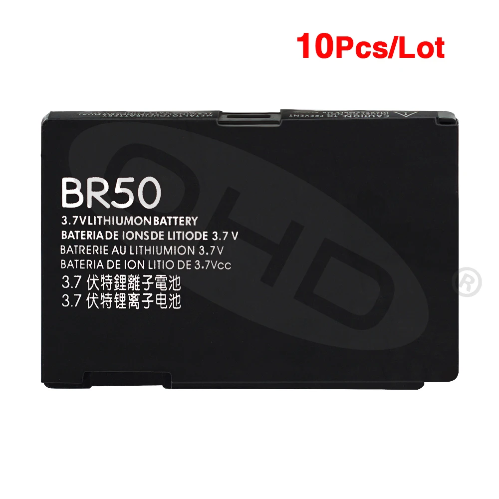 10 шт./лот оптовая продажа batteryBR50 для Moto Razr V3 V3c V3E V3i V3m V3r V3t V3Z Pebl U6 Prolife 300 500 BR50