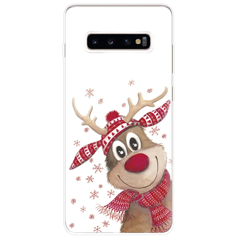 Рождественский олень прозрачный ТПУ чехол для Samsung Galaxy Xcover Pro J3 J5 J7 Prime A3 A5 2016 2017 J4 J6