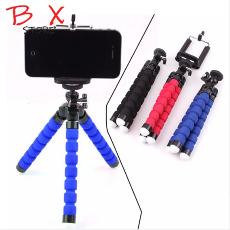 

Car Style Mobile Phone Holder Flexible Octopus Tripod Bracket Selfie Stand Mount Manfrotto Support for IPhone XIAOMI Camera