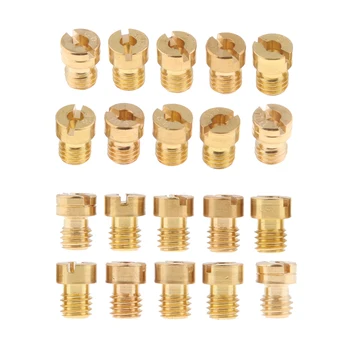 

20pcs Fuel Carburetor Main Jet Kit for Keihin OKO KOSO PWK CVK 85 -105