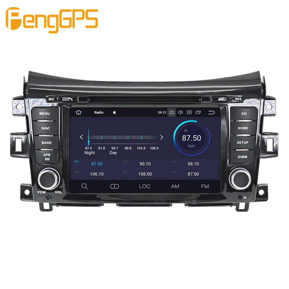 Cheap Android 9.0 4+64GB px5 Built-in DSP Car DVD Player multimedia Radio For NISSAN NP300 Navara 2014+ GPS Navigation Headunit SatNav 2