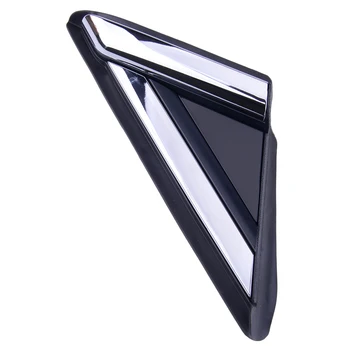 

beler Plastic Car Front Right Window Door Mirror Triangle Cover Trim Panel Fit For Ford Fusion 2013 2014 2015 2016 2017 18