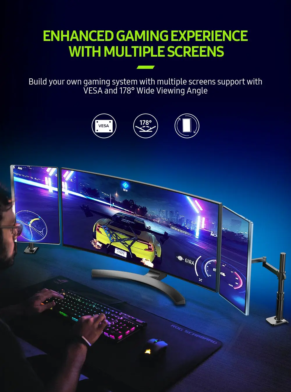 UPERFECT 15.6 ġ 3840X2160 4K IPS HDMI ޴   PS3 PS4 Macbook 17.3 &̴ PC ǻ USB-C Ʈ