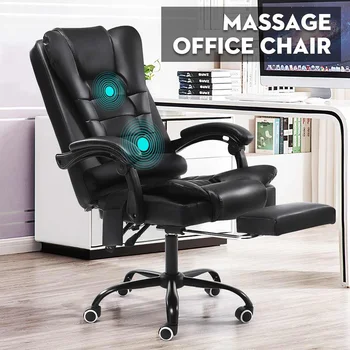 Computer Chair Office Home Swivel Massage Chair Lifting Adjustable Desk Chair WCG Gaming Chair Armchair Lying Recliner Chair 2