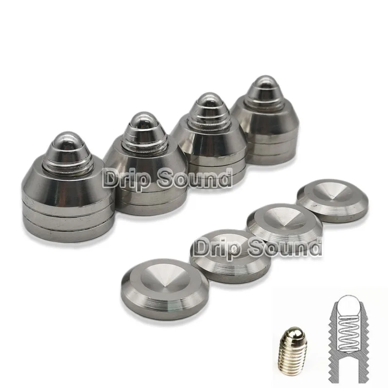 4pcs 30x32mm 304ss Three Suspension Type Speaker Spike Amplifier