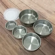Stainless Steel Lunch Box Sealed Five Pieces Set with Lid Lunch Box Stainless Steel Thermal Lunch Box Storage Seal Bowl