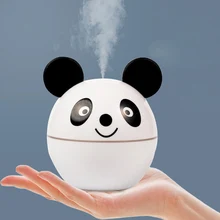 

Smart Touch Air Humidifier Cartoon USB Mini Humidifier Bedroom Essential Oil Aroma Diffuser for Home with Colorful Night Light