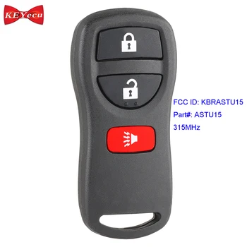 

KEYECU for Infiniti FX35 for Nissan Armada Frontier Titan Remote Key Fob 315MHz FCC ID: KBRASTU15