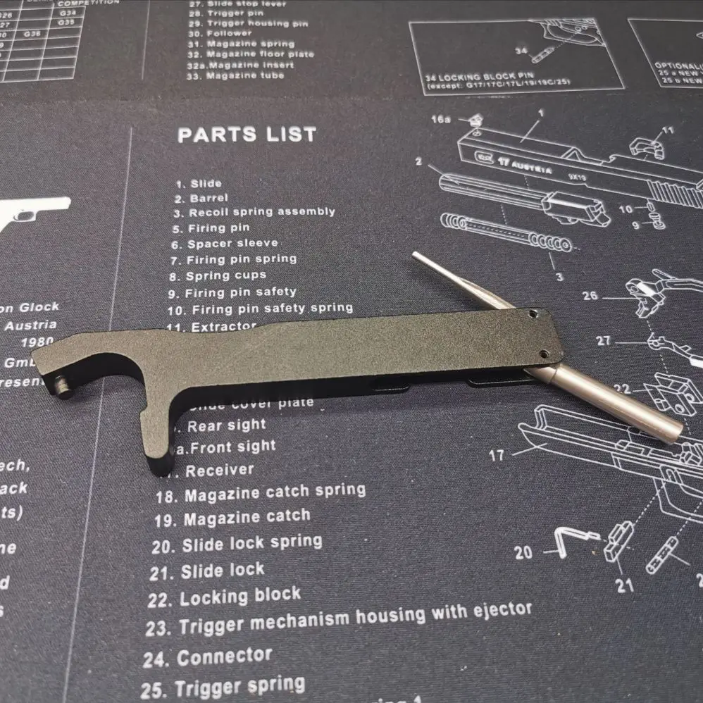 

MAGORUI Glock Front Sight Installation Hex Tool Magazine Disassembly Tool Hunting Accessories