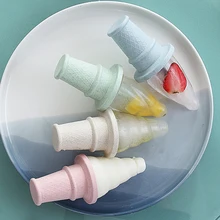 Форма для изготовления мороженого мультяшный милый конус домашний DIY мини-морозильник для приготовления фруктового сока летний кухонный инструмент Пшеничная солома