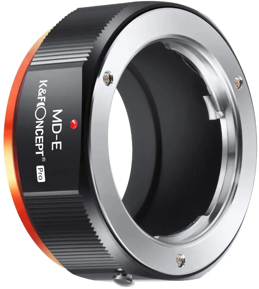 Montagem de Lente para Câmeras de Montagem md para Adaptador de Montagem de Lente Nex para Minolta Nex e com Verniz Concept Md-nex Pro md mc Matting k & f