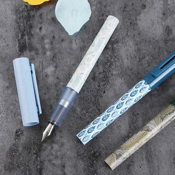 

New KACO X V&A Museums Joint Series SKY Fountain Pen Schmidt Converter Extra Fine Nib 0.38mm Ink Pen Gift Box Office Collection