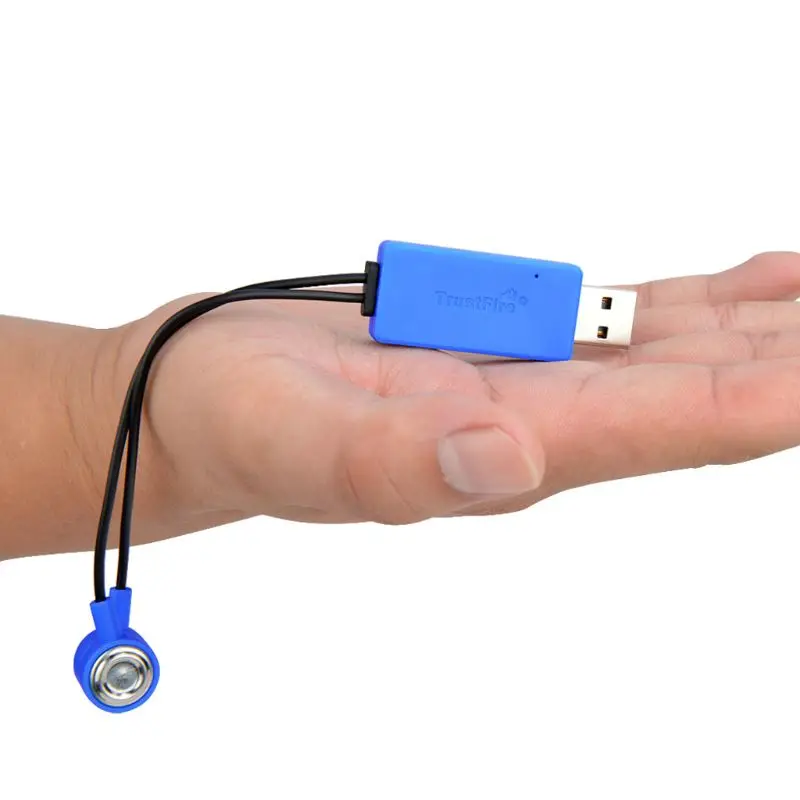 USB Charger Adapter for 26650 21700 20700 18650 16340 Li-ion Rechargeable Cellphone Emergency Charger