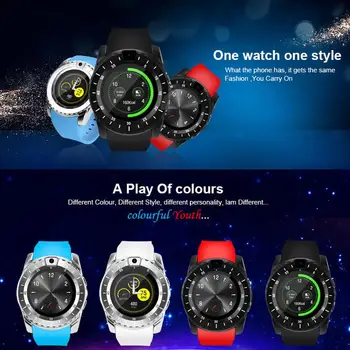 

V8S Smart Watch W/ Camera SIM Card Sleep Monitor Call Reminder Music Player Sleep Monitoring Sleep Quality Monitoring