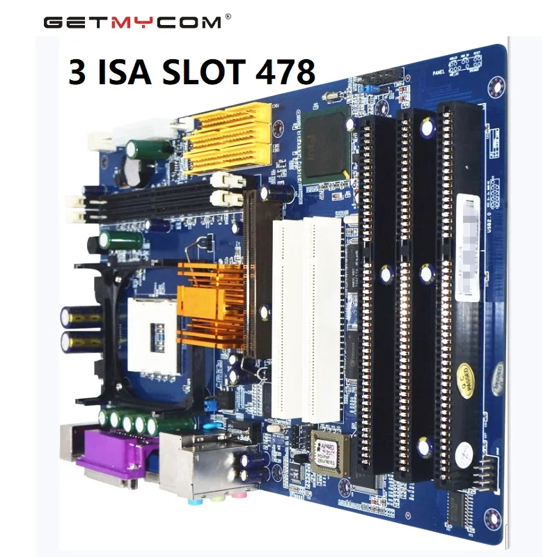 

Getmycom Original new 845 Industrial 3 isa slot ATX motherboard with socket 478 pin