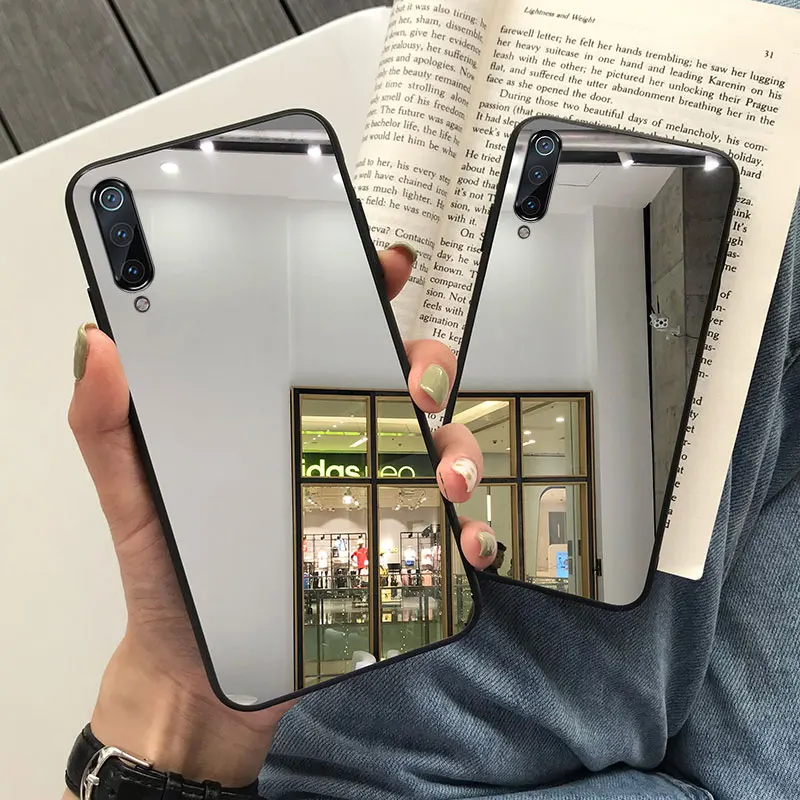 

Mirror Back Case for Xiaomi Mi9 F1 8 A2 Lite 5X 6X Case Anti-Full Mirror Effect Cover For Redmi Note 7 6 5 Pro 6A 5A 4A 4X Case