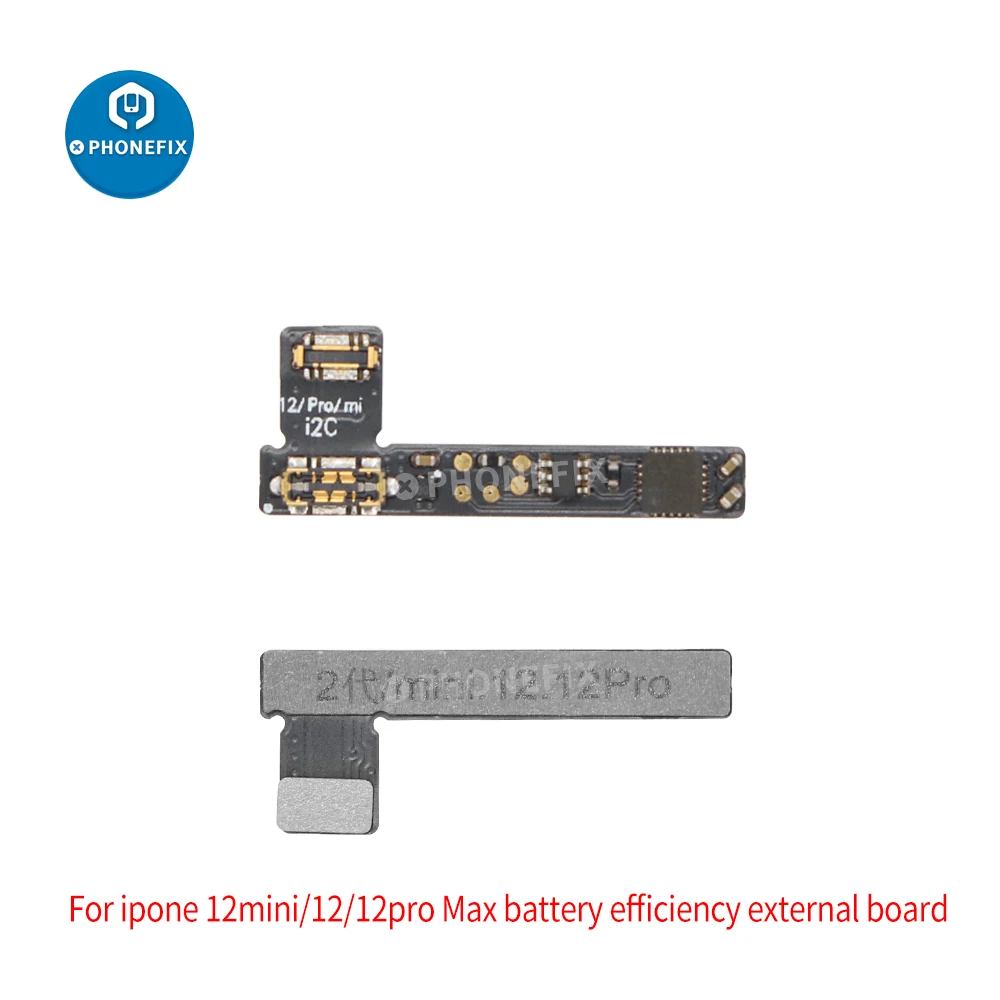Cable plano sobrepuesto i2C para batería de iPhone 12 / 12 Mini / 12 Pro –