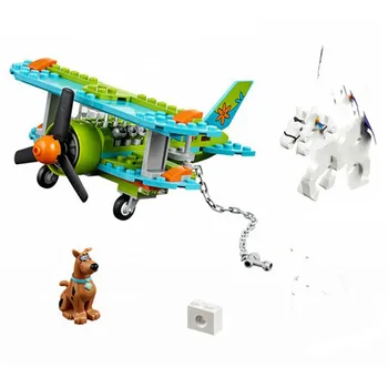 

127pcs Mystery Plane Adventures Building Block Bricks Compatible Scooby10429 Toys for Children Christmas Gifts