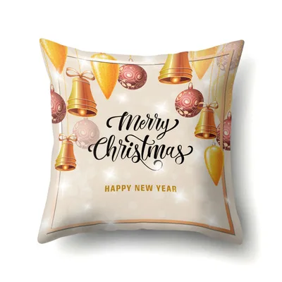 Новая индивидуальная креативная Рождественская елка, наволочка из полиэстера, Европейская и американская мода, простая домашняя подушка, чехол, подушка - Цвет: a9