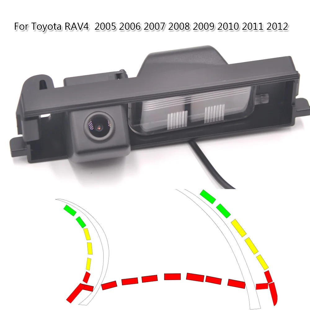 

HD High quality CCD dynamic trajectory car rear view camera for TOYOTA RAV4 2000-2012