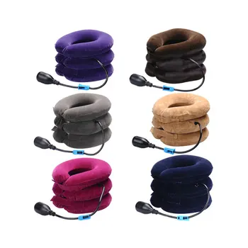 

Thickened PVC single tube inflatable domestic cervical vertebra tractor portable three-layer inflatable cervical traction
