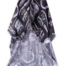 Резка волос Водонепроницаемая Ткань Салон Парикмахерская Уход за волосами Новое и высокое качество мантия накидка Парикмахерская Dec