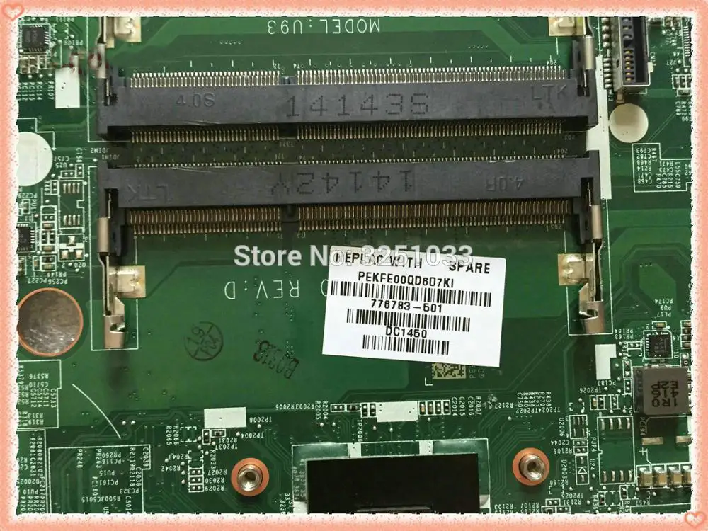 776783 501 для HP 15 F004DX ноутбук ПК F240CA 001 UMA E1 2100 HDD/ODD STD DDR3|hp pc|pc hppc notebook |