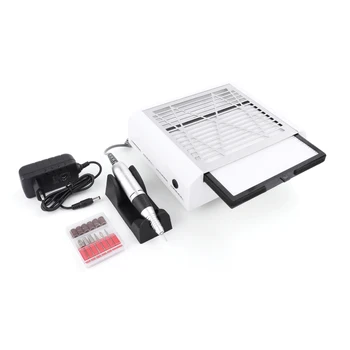 

1 Set 40W Powerful Nail Dust Suction Dust Collector Fan Vacuum Cleaner Manicure Machine Tools Fan Dust Collecting Salon Tools