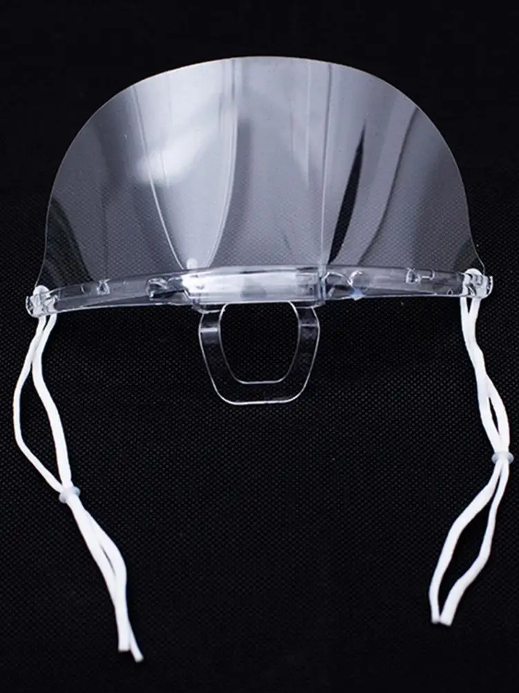 5 DEPOT TRESOR Visera Protectora Anti Gotita Seguridad Visera Transparente Cubierta Antiniebla Protección Ocular y Facial para Cocina Laboratorio Aire Libre 
