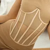 2022 Women Bandage Corset Waist See Through Sexy Mesh Shapewear Cincher Underbust Female High Street Belt Slim Lady Body Shaper ► Photo 1/6