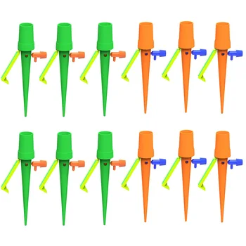 

4~12pcs Automatic Watering Device Automatic Watering Spikes Home Garden Flower Pot Self-watering Irrigation System Slow Release